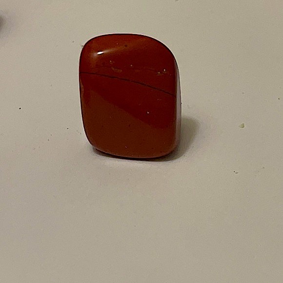 🍒BOGO🍒 Rectangle Red Jasper bits Carved & Polished ♥️ - Picture 14 of 15